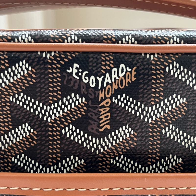 戈雅Goyard Cap-Vert PM 相機包 黑棕色-1