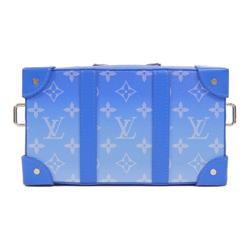 LOUIS VUITTON Monogram Clouds Soft Trunk Wallet銀扣肩背袋-1