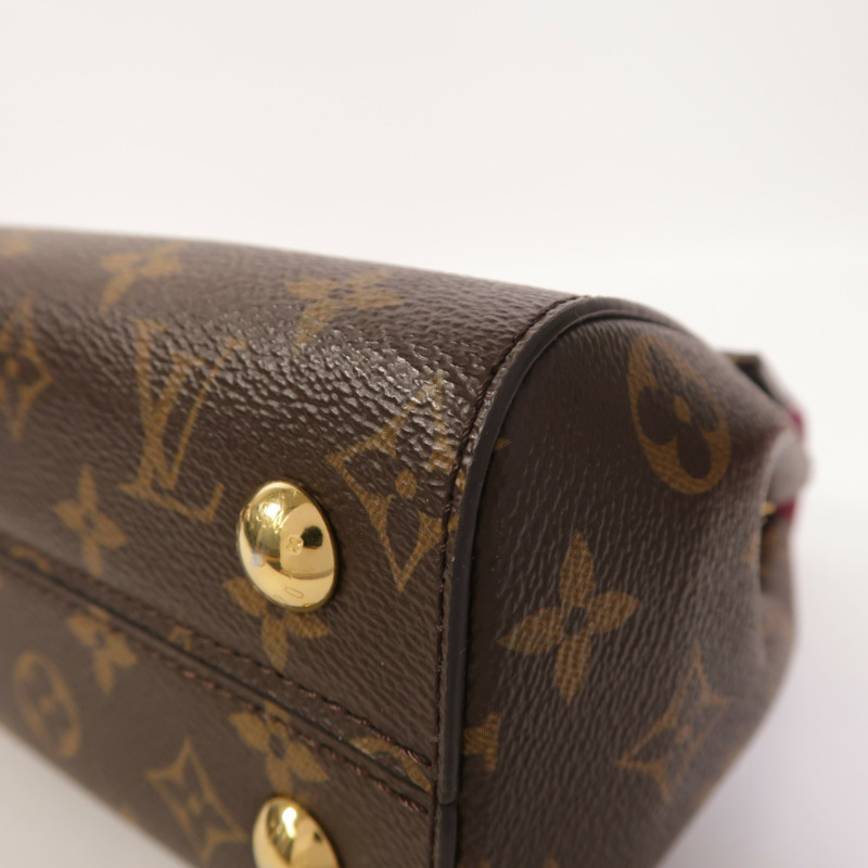LOUIS VUITTON Monogram Cluny BB手挽肩背兩用袋-9