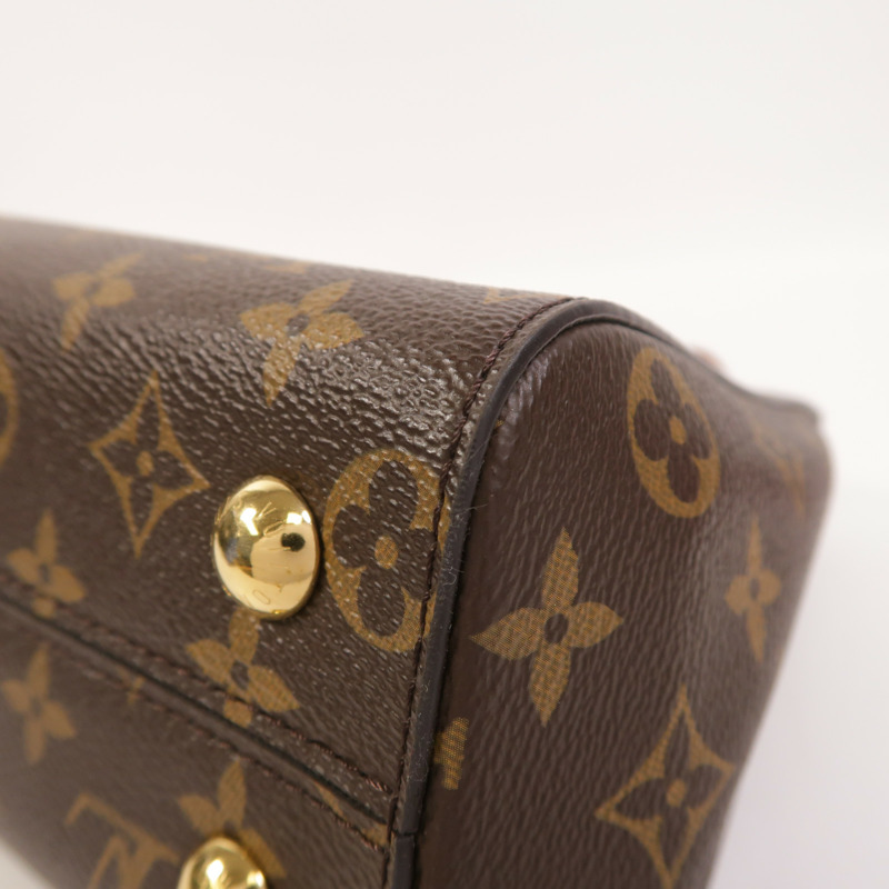 LOUIS VUITTON Monogram Cluny BB手挽肩背兩用袋-11