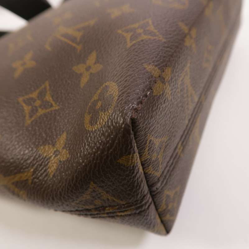 LOUIS VUITTON Monogram Macassar Magnetic Messenger Bag肩背袋棕色-11