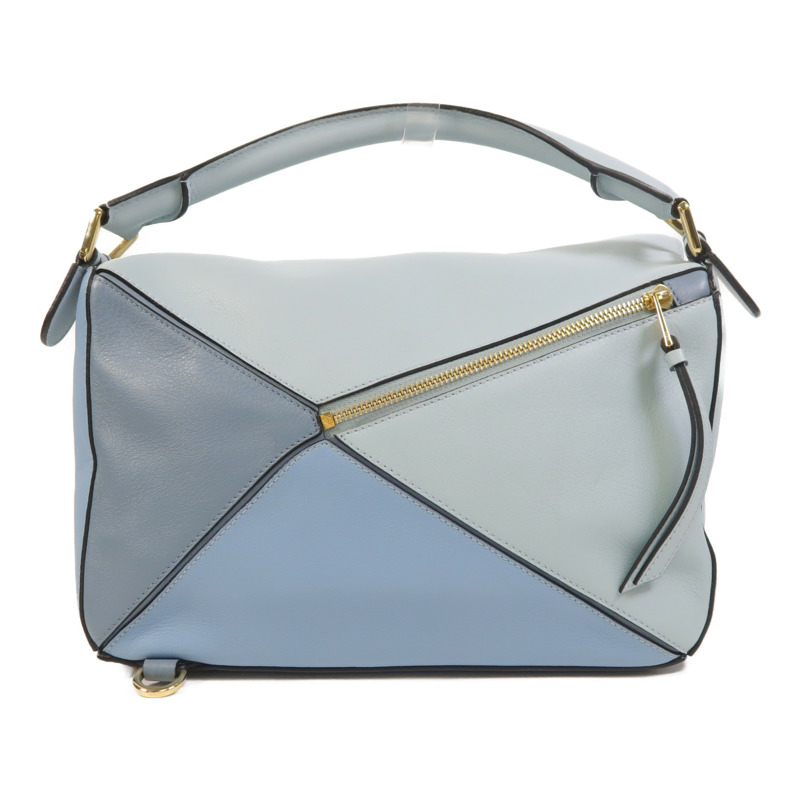 LOEWE 牛皮皮革Puzzle手挽肩背兩用袋-1