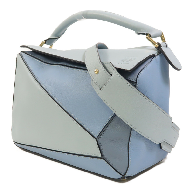 LOEWE 牛皮皮革Puzzle手挽肩背兩用袋-2