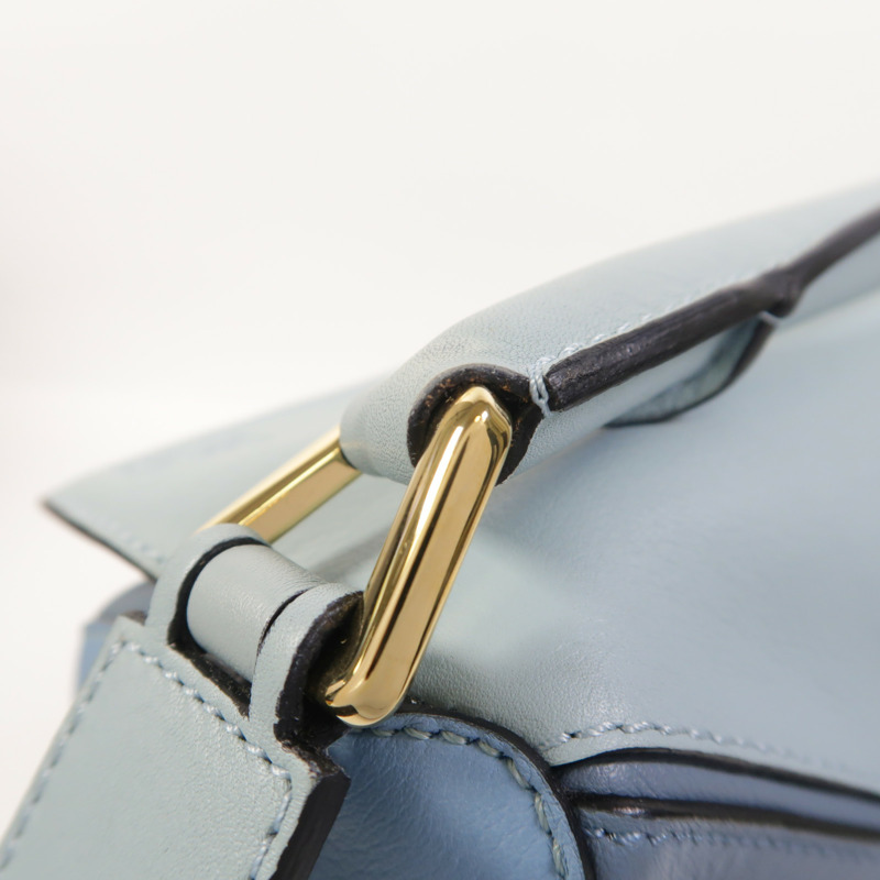 LOEWE 牛皮皮革Puzzle手挽肩背兩用袋-15
