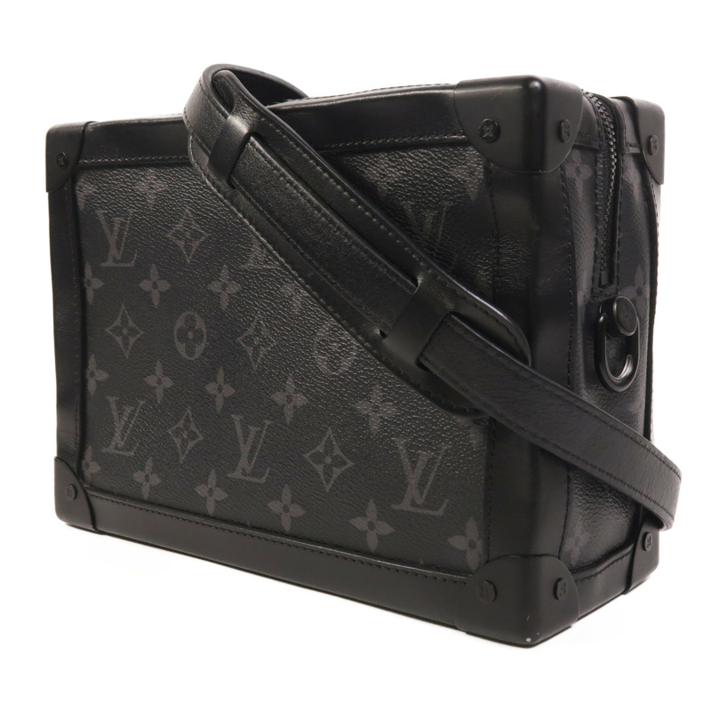LOUIS VUITTON Monogram Eclipse Soft Trunk肩背袋-2