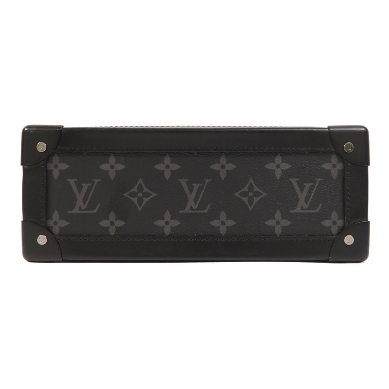 LOUIS VUITTON Monogram Eclipse Soft Trunk肩背袋-3