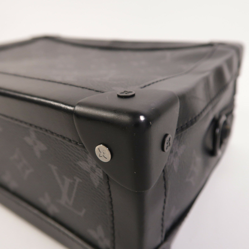 LOUIS VUITTON Monogram Eclipse Soft Trunk肩背袋-8