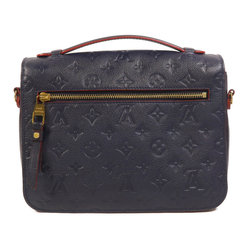 LOUIS VUITTON Monogram Empreinte Pochette Metis金扣手挽肩背兩用袋-1