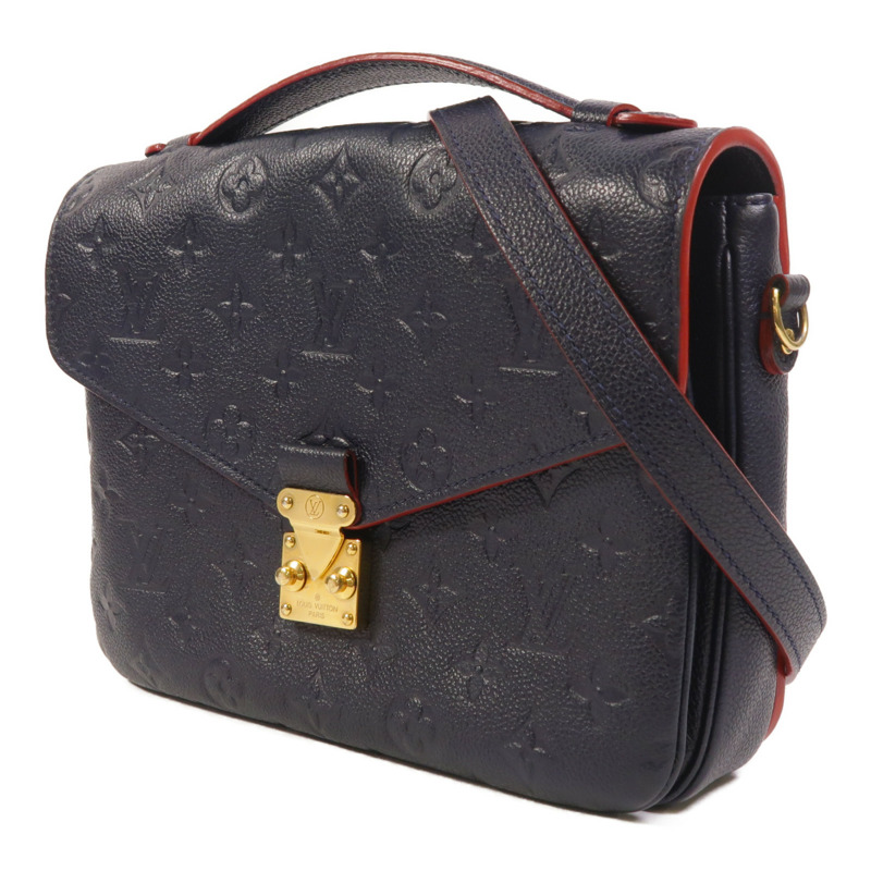 LOUIS VUITTON Monogram Empreinte Pochette Metis金扣手挽肩背兩用袋-2