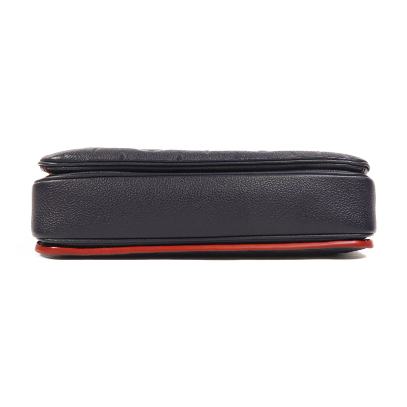 LOUIS VUITTON Monogram Empreinte Pochette Metis金扣手挽肩背兩用袋-3
