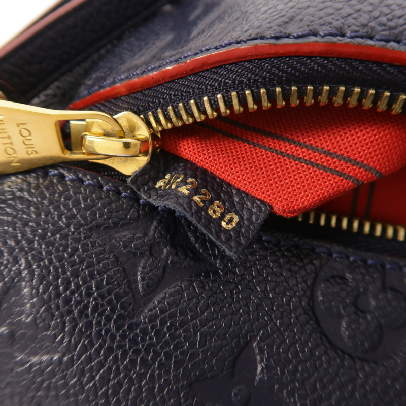 LOUIS VUITTON Monogram Empreinte Pochette Metis金扣手挽肩背兩用袋-7