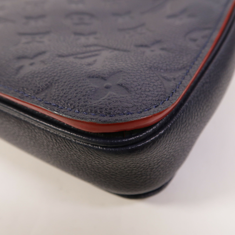 LOUIS VUITTON Monogram Empreinte Pochette Metis金扣手挽肩背兩用袋-12