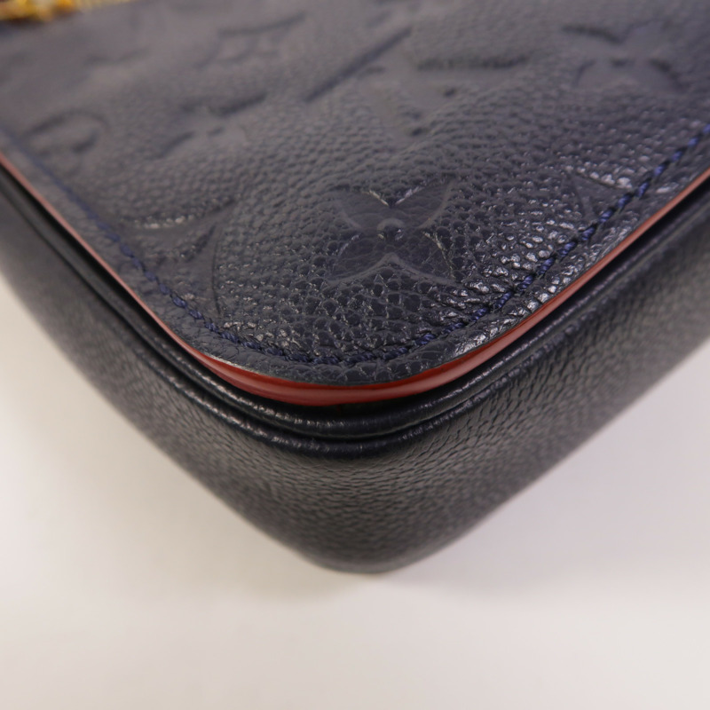 LOUIS VUITTON Monogram Empreinte Pochette Metis金扣手挽肩背兩用袋-13