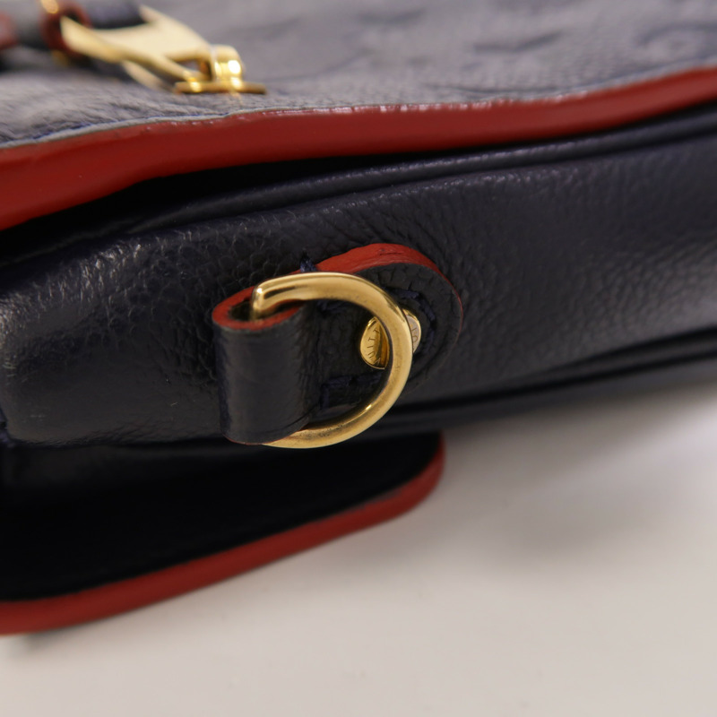 LOUIS VUITTON Monogram Empreinte Pochette Metis金扣手挽肩背兩用袋-15