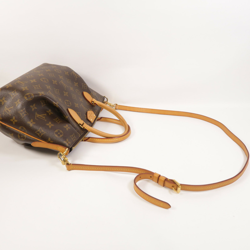 LOUIS VUITTON Monogram Turenne PM金扣手挽肩背兩用袋-8