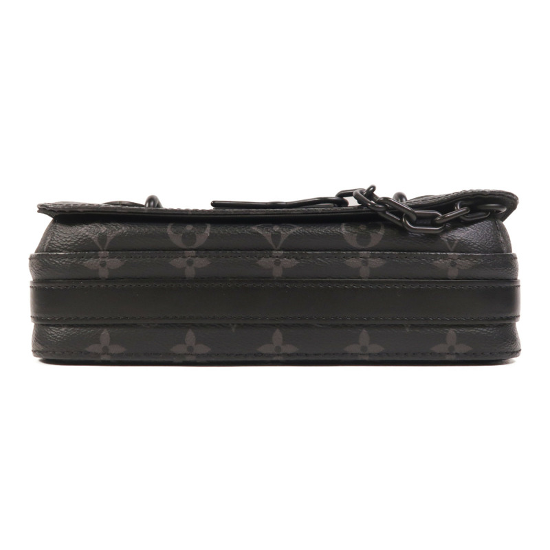 LOUIS VUITTON Monogram Eclipse Steamer肩背袋-3