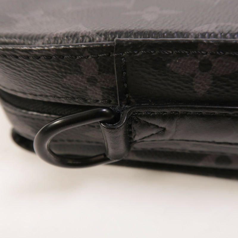 LOUIS VUITTON Monogram Eclipse Steamer肩背袋-14