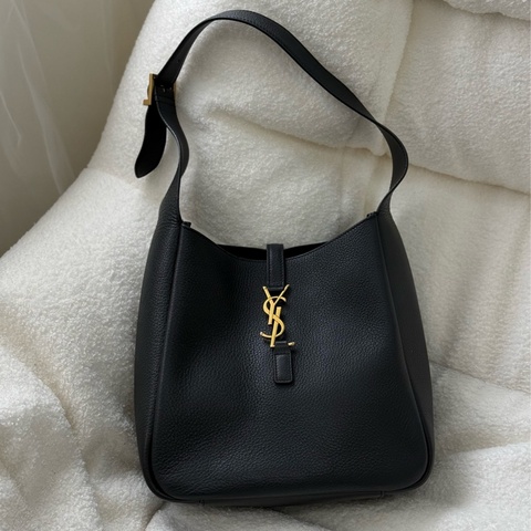 YSL LE 5 A7 hobo小號黑色