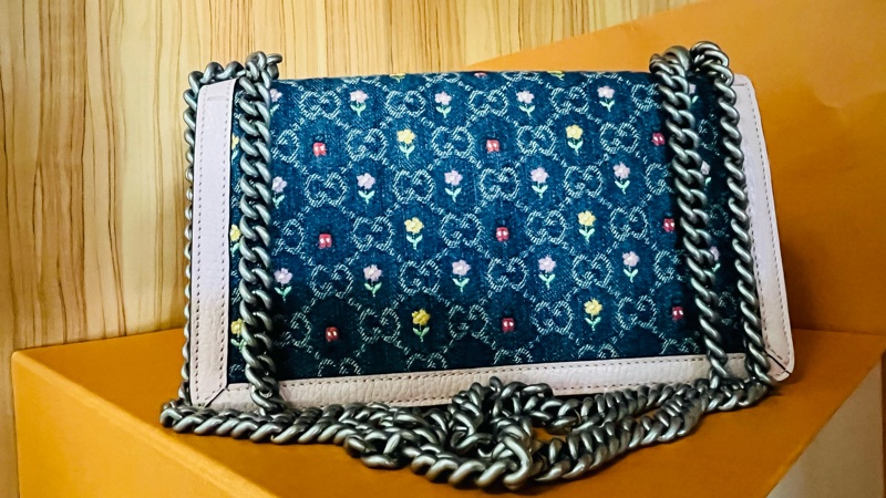 ［超限量款］經典單寧花園刺繡款-5