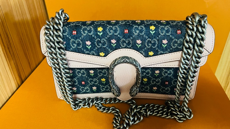 ［超限量款］經典單寧花園刺繡款-12