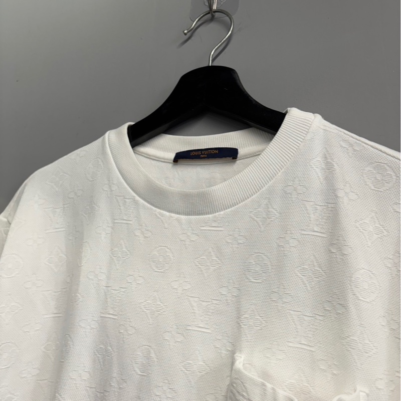 專櫃三折🌟Louis Vuitton LV 針織老花滿版口袋短袖｜Classic Trend CT精品｜台北東區實體-6