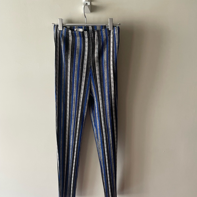 ▪️富貴選物FUGUEI▪️PP  三宅ㄧ生 青山限定配色  直條紋拼色長褲-3