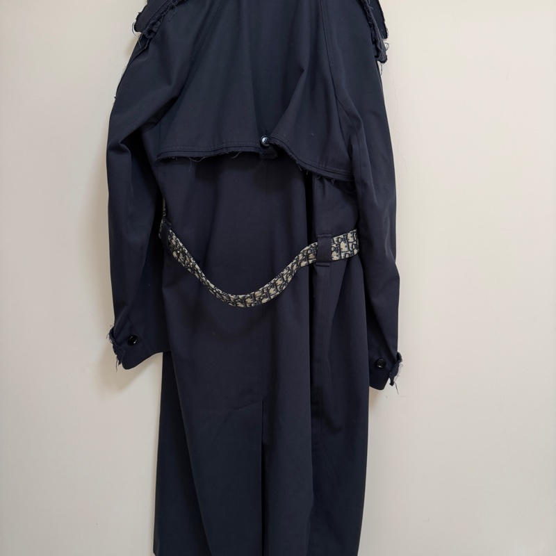 Dior 深藍色大衣外套 風衣外套-9