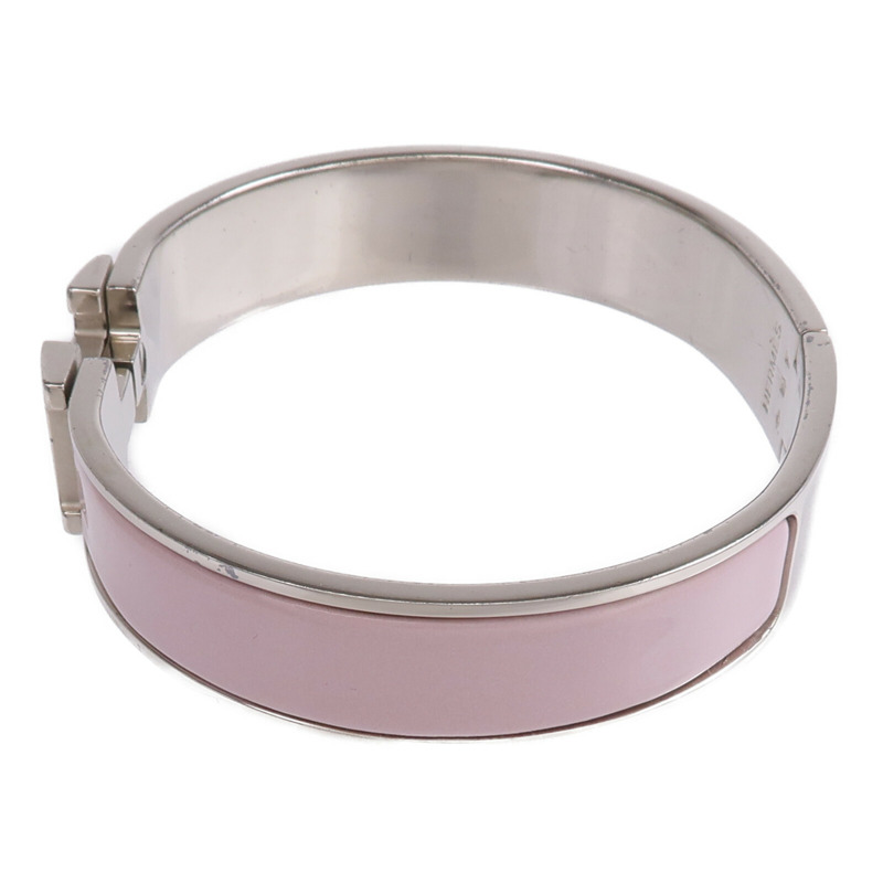 HERMES 金屬/琺瑯Clic H Bracelet手鐲-1