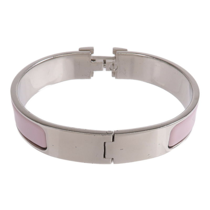 HERMES 金屬/琺瑯Clic H Bracelet手鐲-2