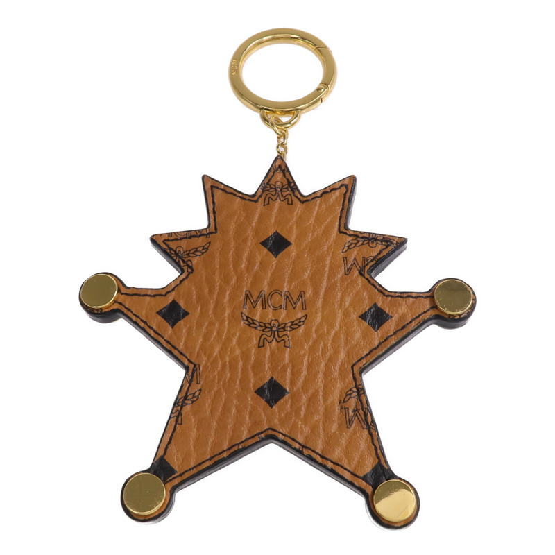 MCM 皮革Key Ring鑰匙圈-1