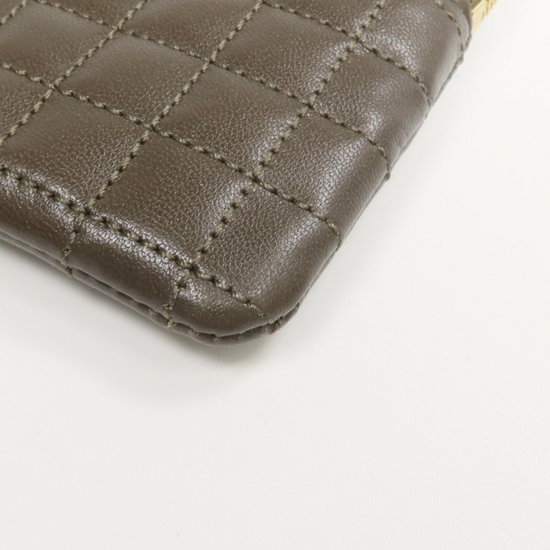 CELINE 牛皮皮革C Charm Coin Pouch零錢包-6