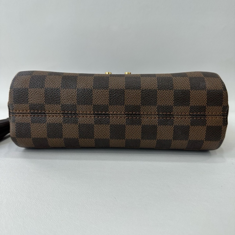 Louis Vuitton路易威登  croisette 棕棋盤格 流蘇郵差 有肩帶-3