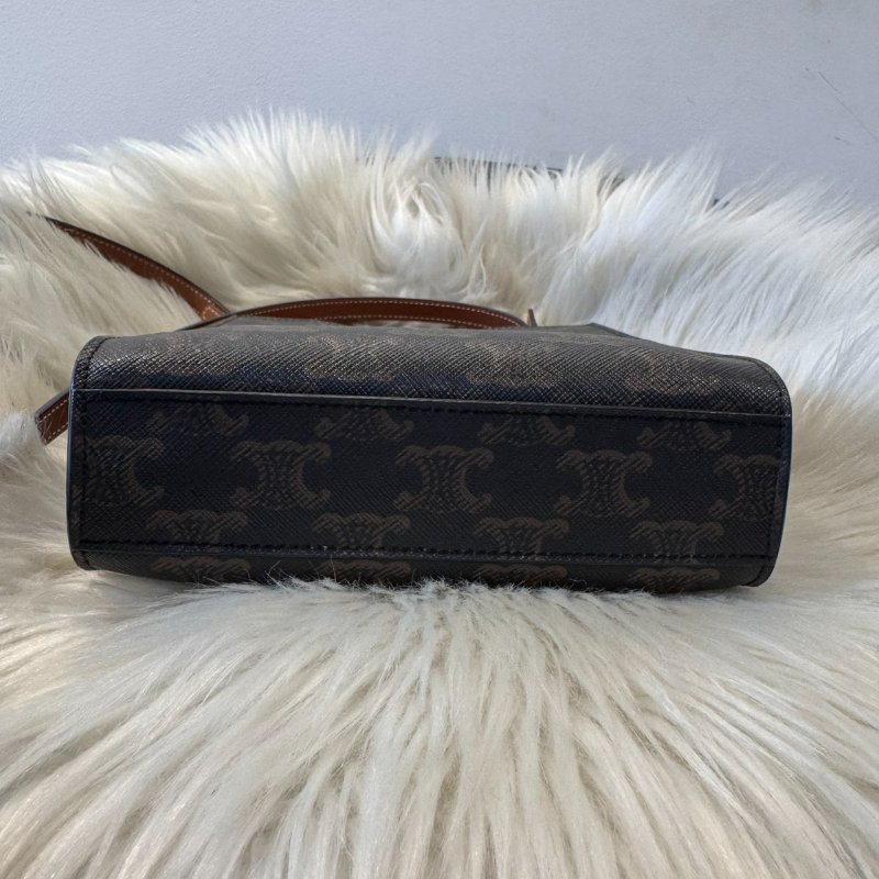 Celine 經典凱旋門老花琴譜包 小號-2