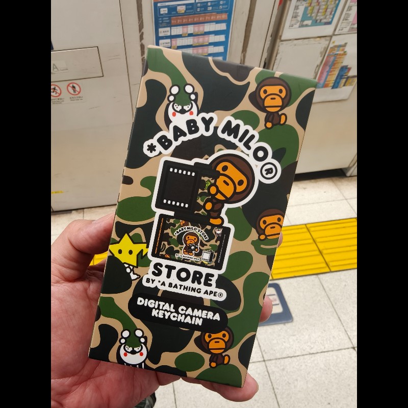 現貨在台，日本帶回bape相機盲盒，有6種，可以插記憶卡拍照-0