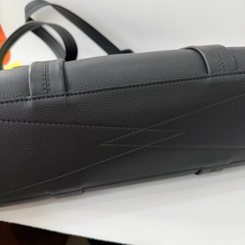 Louis Vuitton 路易威登 Aerogram黑色全皮公文包 🈚附件-2