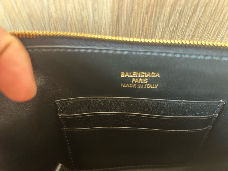 巴黎世家 爆款 balenciaga rodeo sling 黑金 台灣購證-9