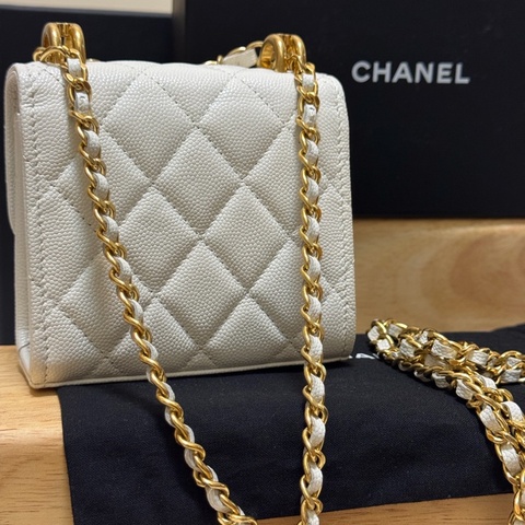 Chanel 22K 荔枝皮小廢包