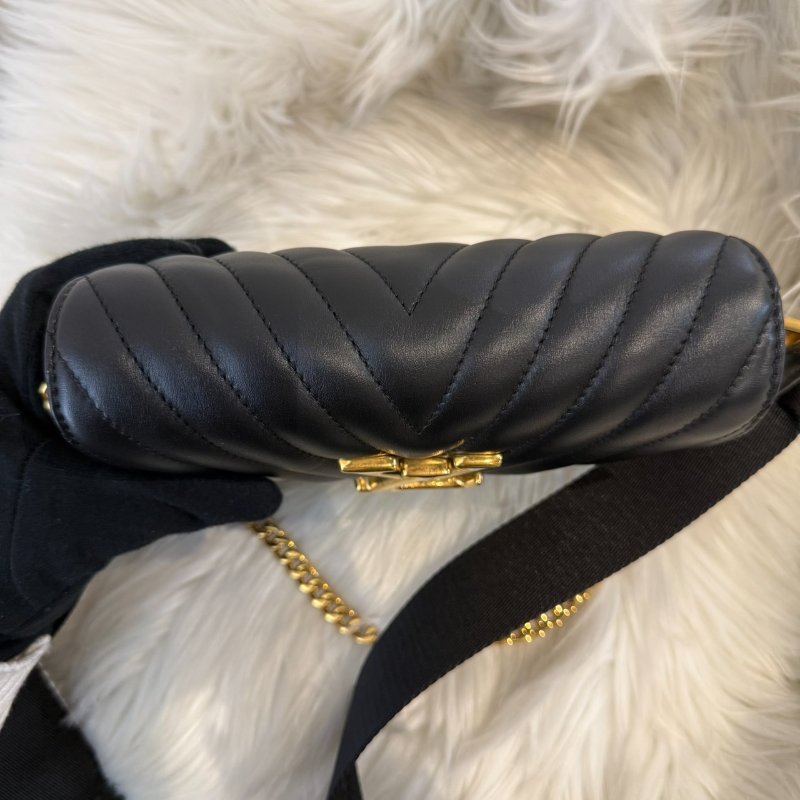 LV New Wave Multi-Pochette 黑色小牛皮斜背包-7