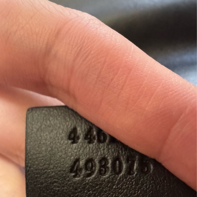 Gucci Marmont 愛心款鏈條包 黑金 小號｜正品｜狀況佳-13