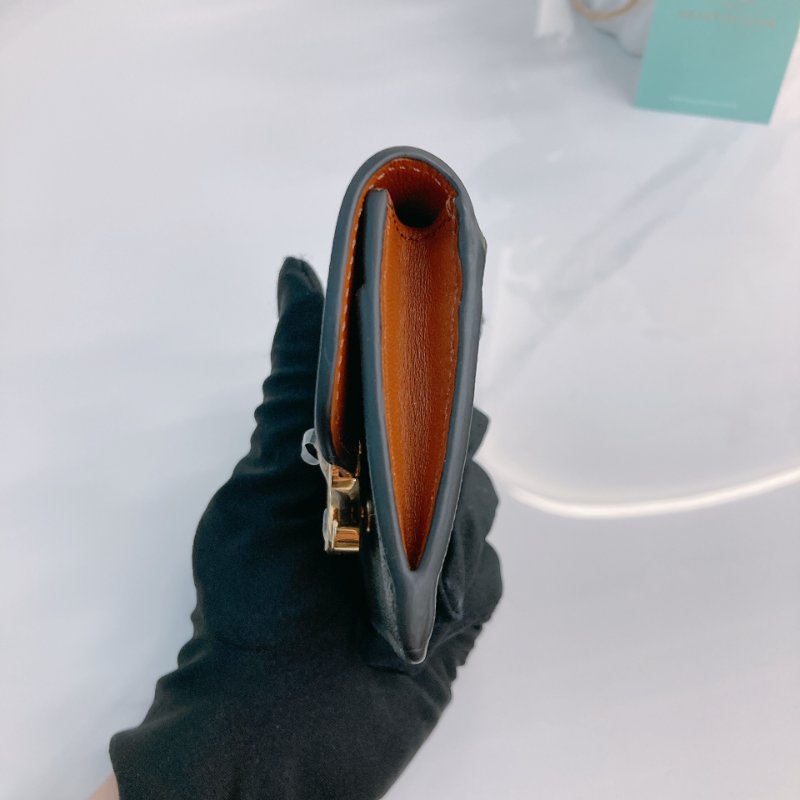 MS0680 Celine 思琳經典花紋於夾 Card Holder with Flap Triomphe Canvas Tan-22