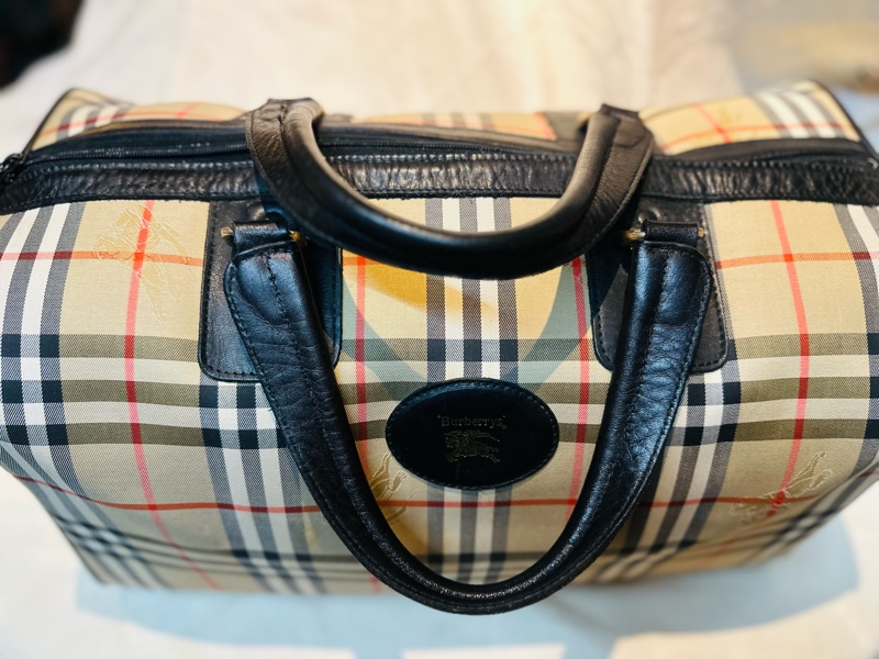 Burberrys古董行李袋-4