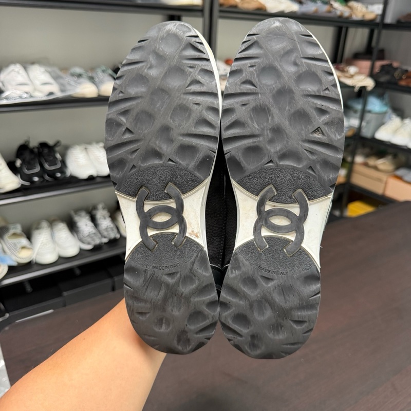 Chanel香奈兒25p德訓鞋 黑色 39碼-6