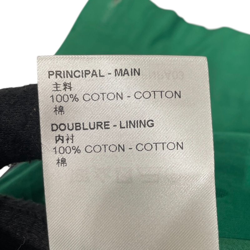 LOUIS VUITTON 路易威登 老花裙褲 100%純棉 綠色 SIZE:34-8