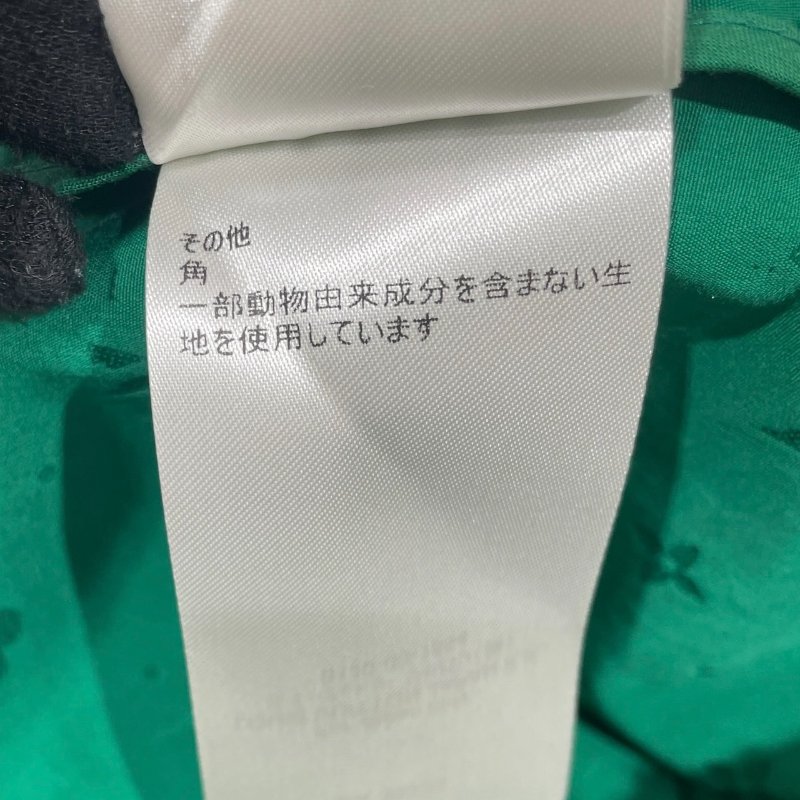 LOUIS VUITTON 路易威登 老花裙褲 100%純棉 綠色 SIZE:34-9