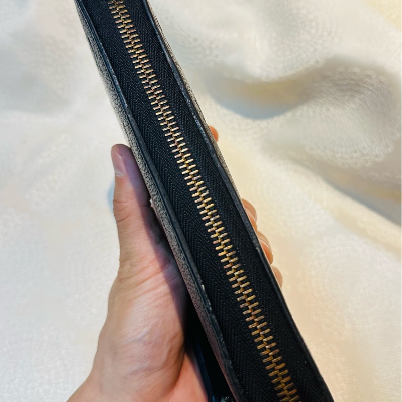 LV全黑皮革長夾-2