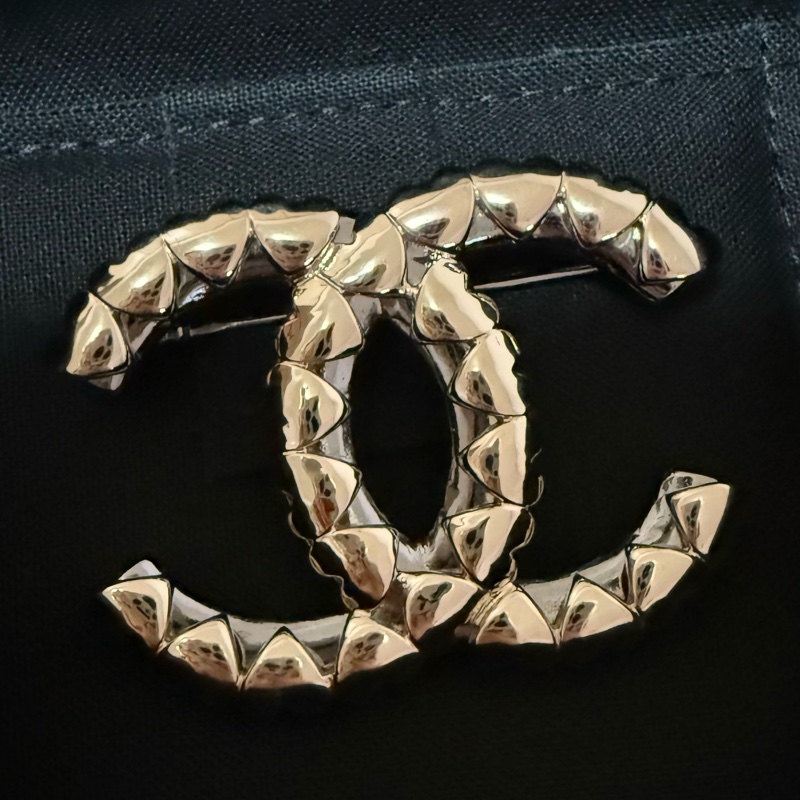 全新 chanel 香奈兒 熱門 小愛心 雙C 胸針 別針-5