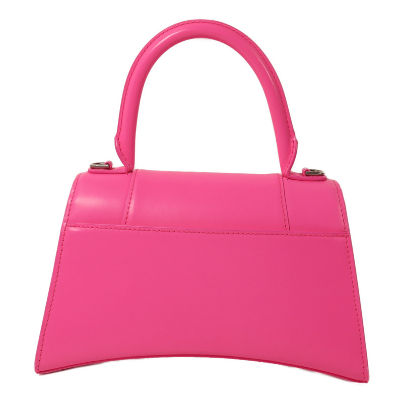 BALENCIAGA 牛皮皮革Hourglass HandBag Small手挽肩背兩用袋-1