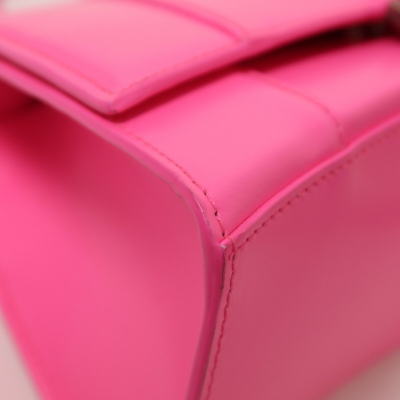 BALENCIAGA 牛皮皮革Hourglass HandBag Small手挽肩背兩用袋-12