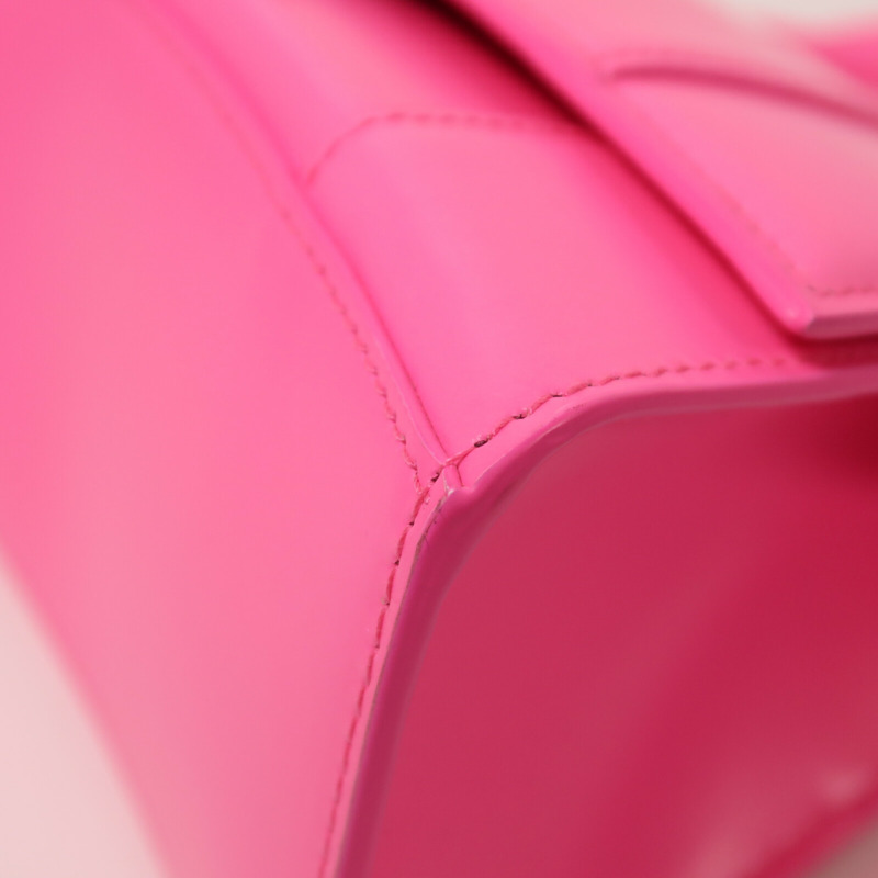 BALENCIAGA 牛皮皮革Hourglass HandBag Small手挽肩背兩用袋-13