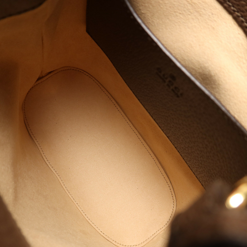 GUCCI 塗層帆布/牛皮皮革Ophidia GG Bucket手挽肩背兩用袋-4